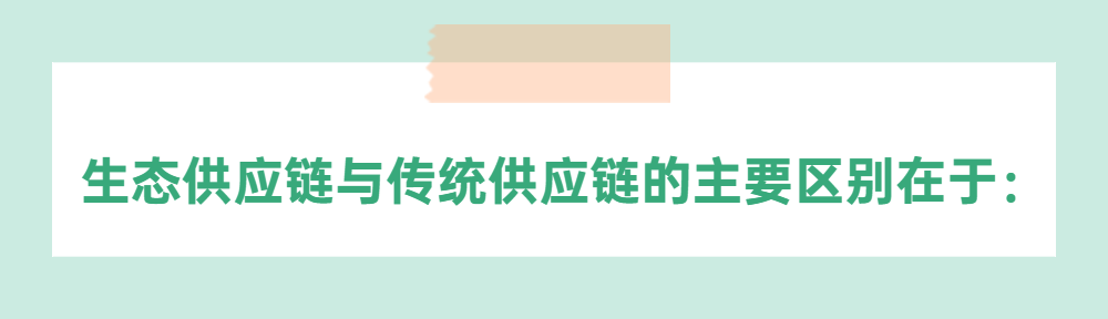 什么是生態供應鏈？ 	——通澤2025解讀之五
